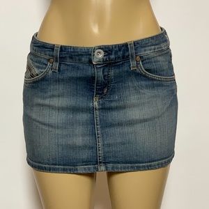 Jean Mini Skirt